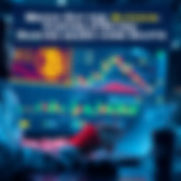 A trader analyzing cryptocurrency charts and prices with a laptop, focusing on BTC, ETH, and altcoins.