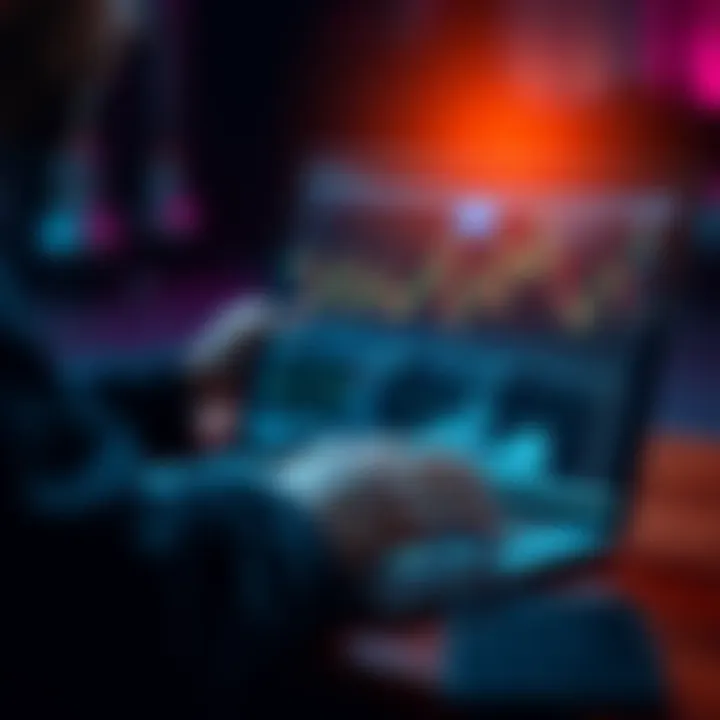 A person analyzing financial charts and trends on a laptop, representing smart investment decisions for long-term success.