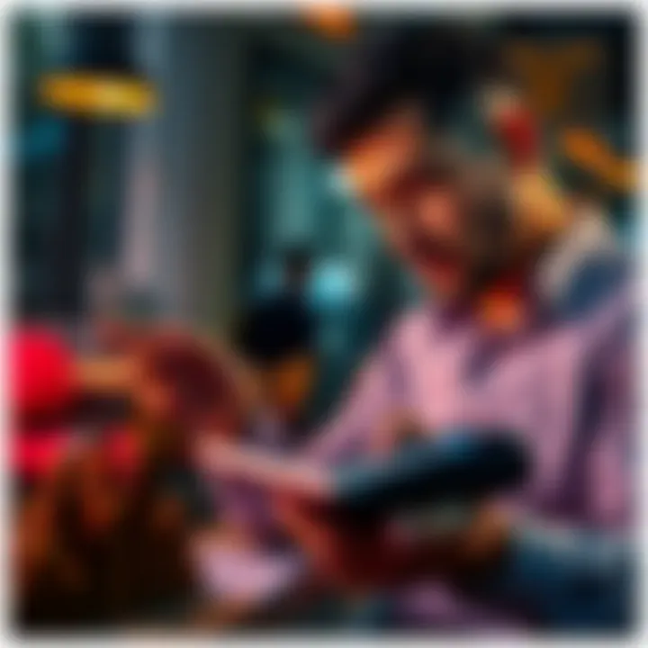 A person reviewing investment options with a calculator and notebook, looking focused on building wealth.