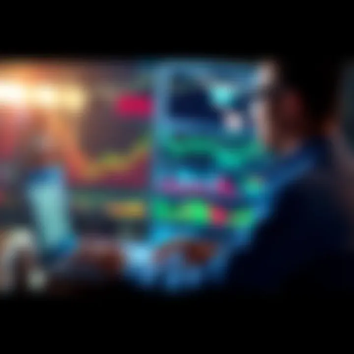An investor looking at charts and graphs on a laptop screen, focused on long-term investment strategies for 2026