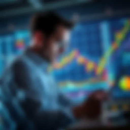 An investor looking at stock market charts, reflecting on recent purchase and planning a 25k investment strategy