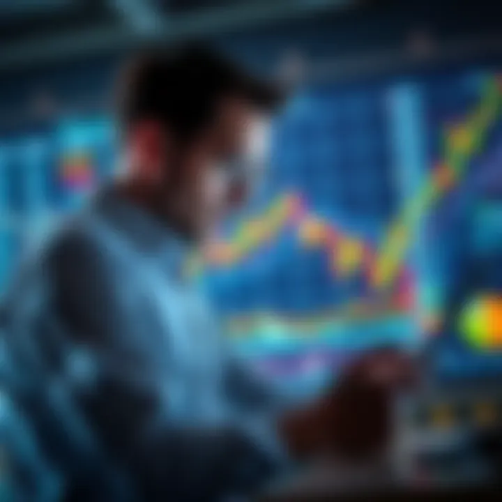 An investor looking at stock market charts, reflecting on recent purchase and planning a 25k investment strategy