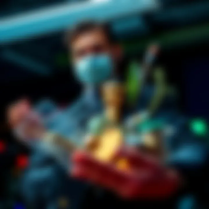 A dedicated investor holding various financial assets, representing a strategy of buying and holding for long-term gains.