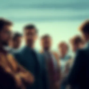 Group of people looking frustrated while discussing their XRP investments and Ripple's profits