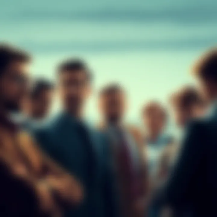 Group of people looking frustrated while discussing their XRP investments and Ripple's profits