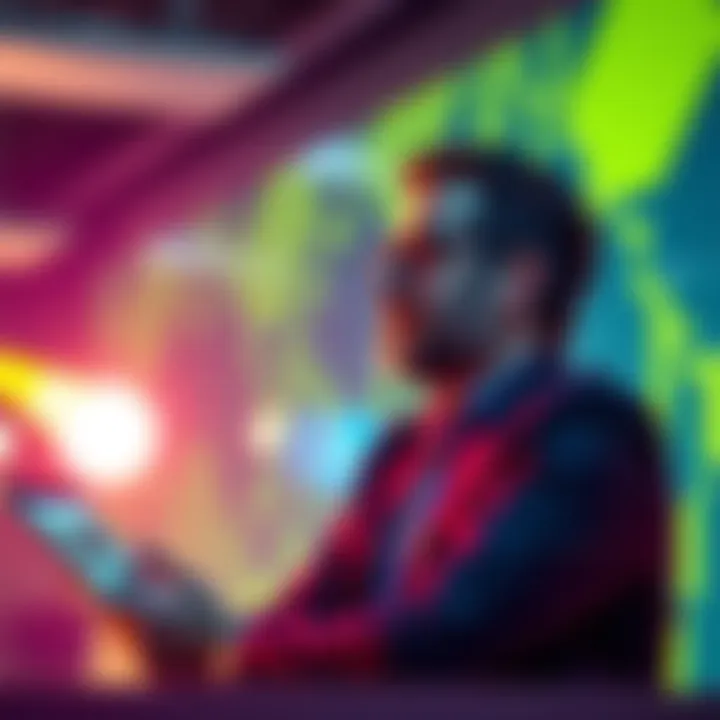IOTA Chief Marketing Officer discussing insights during an interview at Coindesk