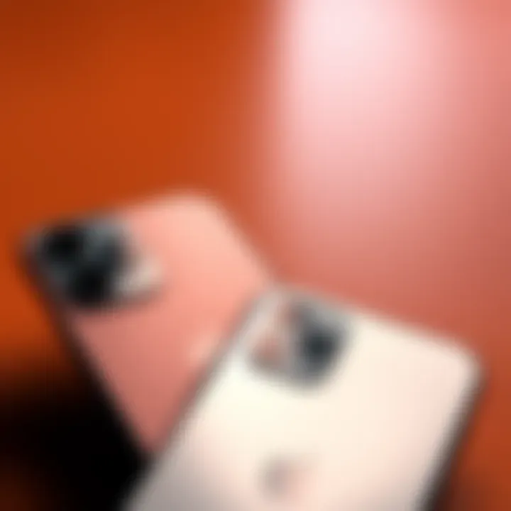 An iPhone 17 with a cracked camera lens sits next to a shiny new iPhone 18 Pro, highlighting the decision to upgrade or repair.