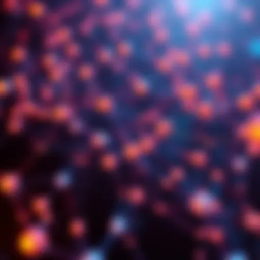 A visual representation of an IPLD project showing interconnected links between different data nodes illustrating innovative data connectivity.