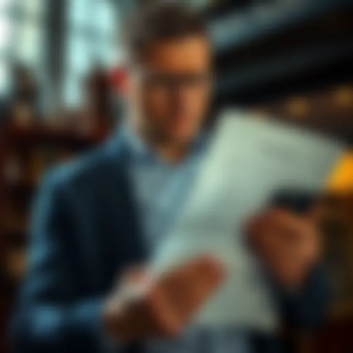 Irish Businessman with Financial Loss An Irish businessman looking worried while holding documents related to his mortgage savings and a smartphone, representing a SIM-swap fraud incident.