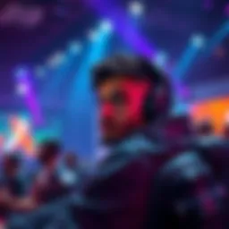 Jakal at a gaming event, looking serious and contemplative after announcing his exit from competitive play