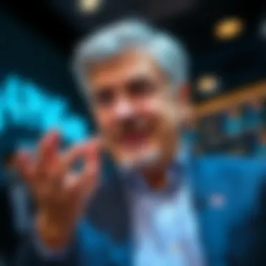 Jamie Dimon speaks on cryptocurrency Jamie Dimon, CEO of JPMorgan, discussing the future of cryptocurrency and stablecoins in a corporate setting