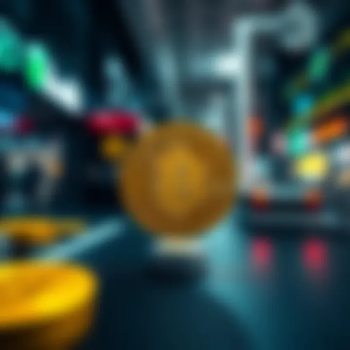 A visual representation of Jane Street transferring Bitcoin to Bullish and LMAX, showcasing the cryptocurrency in focus