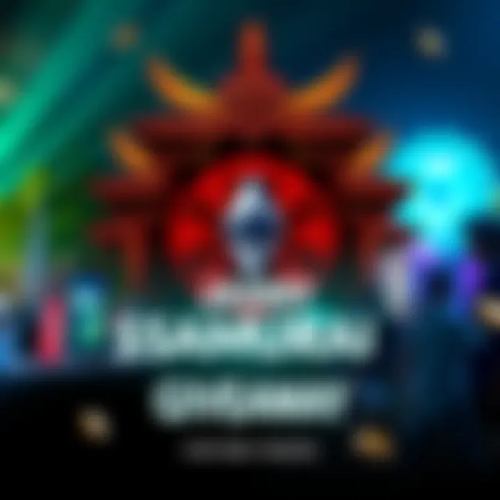 A colorful graphic promoting the Jasmy $SAMURAI giveaway, featuring Ethereum symbols and the text encouraging participation.