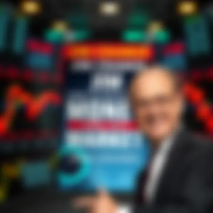Jim Cramer's New Book Cover Cover of Jim Cramer's book 'How To Make Money in Any Market' featuring financial graphs and a smiling Jim Cramer
