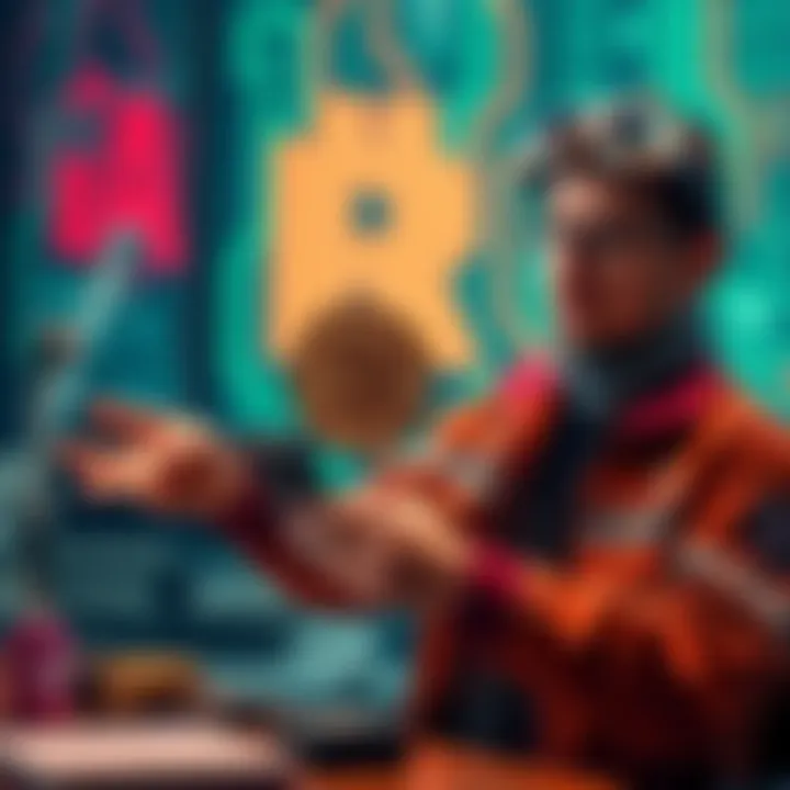 Joe Grand shows a method for hacking crypto wallets, highlighting the importance of strong passphrases for security.