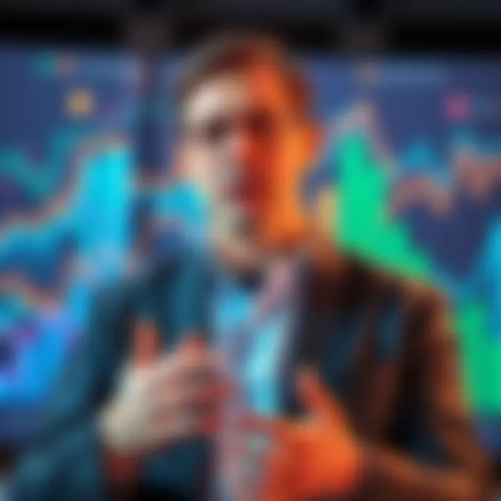 John Kikko Discusses HBAR Token John Kikko, Senior Director at Hashgraph, speaking about HBAR token with industry graphics in the background.