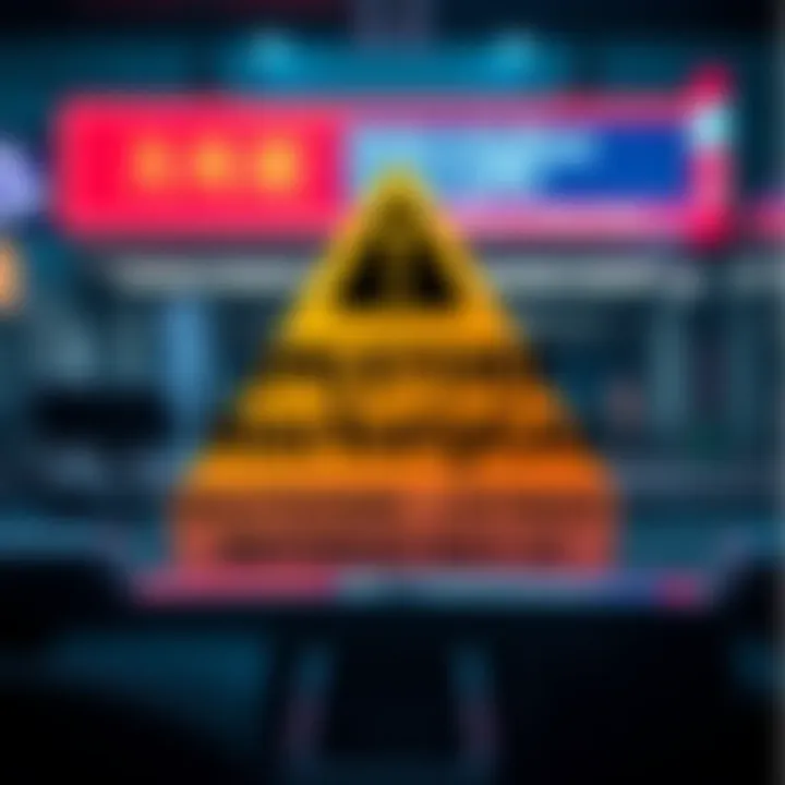 A graphic showing a warning symbol with text announcing the closure of the JPGstore NFT Marketplace, urging people to remove listings before May 23.