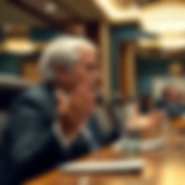 JPMorgan CEO Jamie Dimon speaks about Bitcoin purchases for clients in a conference room