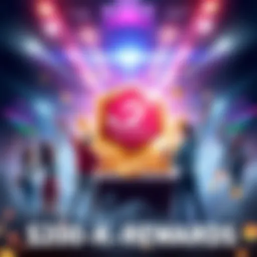 Bright graphic showing rewards with Jupiter Exchange logo and traders celebrating