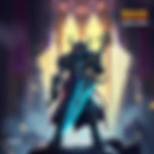 Kael, the starter champion in Raid: Shadow Legends, stands confidently with his sword ready for battle in a fantasy setting.