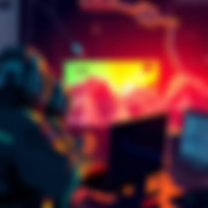 KAS miners looking at alternative mining pools on a computer screen as dxpool prepares to shut down