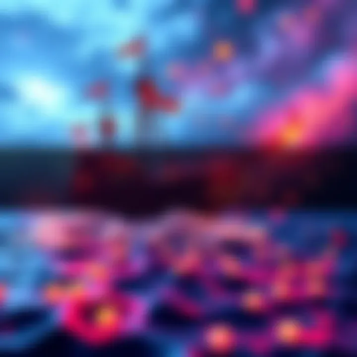 A digital representation of the Kaspa Caravel Testnet with smart contracts and decentralized apps in action