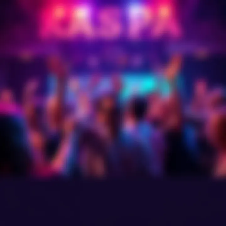Community members celebrating Kaspa's rise to #1 on CoinMarketCap with excitement and cheers