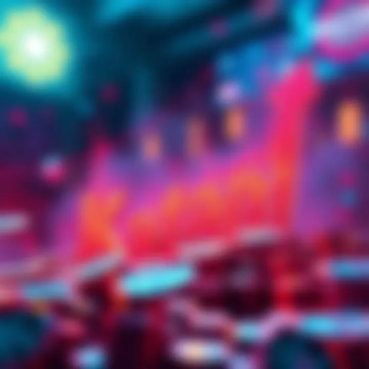 A visual representation of Katana's Layer 2 chain achieving $2 million in revenue with symbols of finance and community rewards.