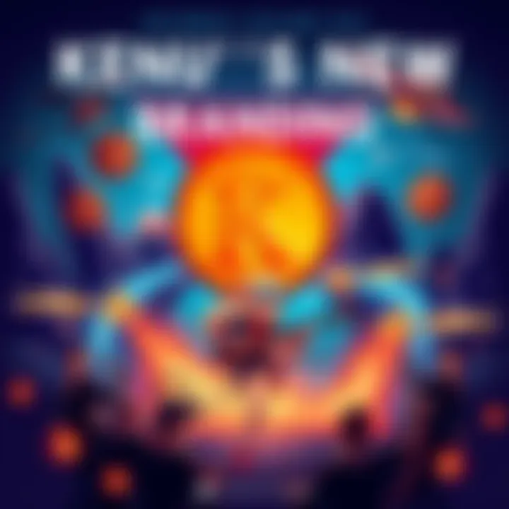 An illustration showing Kendu's transformation from a meme coin to a community-driven brand, featuring elements of gaming and community spirit.