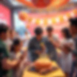 Kendu Community Celebration Participants engaging in creative competitions at Kendu's second birthday celebration, showcasing prizes and friendship.