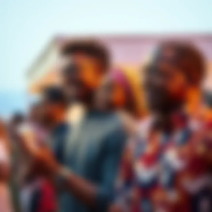 Kendu Community Event People enjoying Kendu's community event with IRL products and activities.