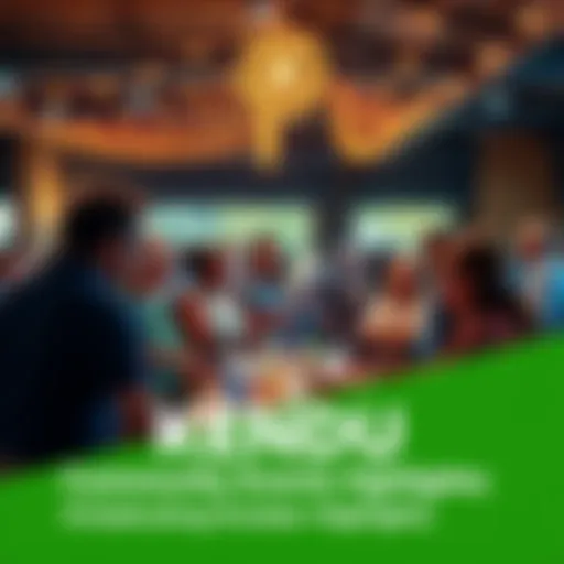 A vibrant gathering of community members at the KENDU October events, featuring a pickleball tournament and Diwali celebration, showcasing joy and engagement.