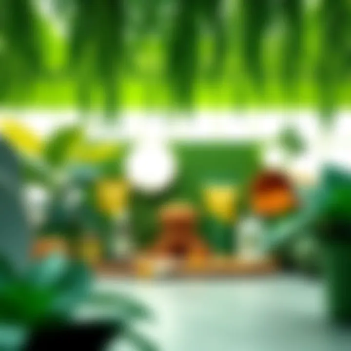 A visual representation of Kendu's transition from a memecoin to a brand, featuring organic products with a lively green theme, symbolizing growth and community support.