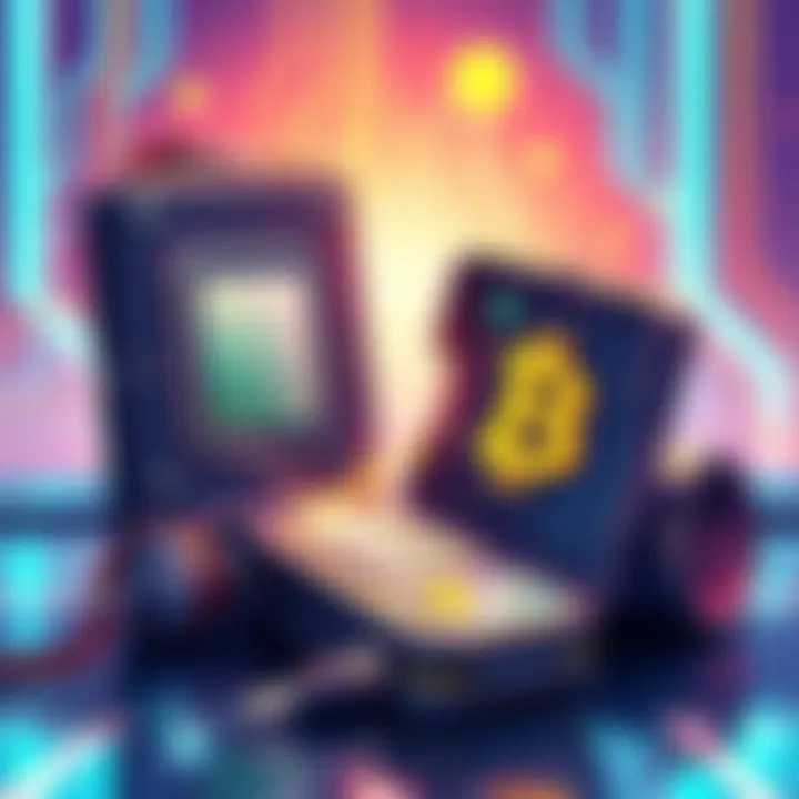 Comparative Analysis of Keystone and BitBox02 Hardware Wallets An illustration showcasing the features of Keystone and BitBox02 hardware wallets for DeFi transactions