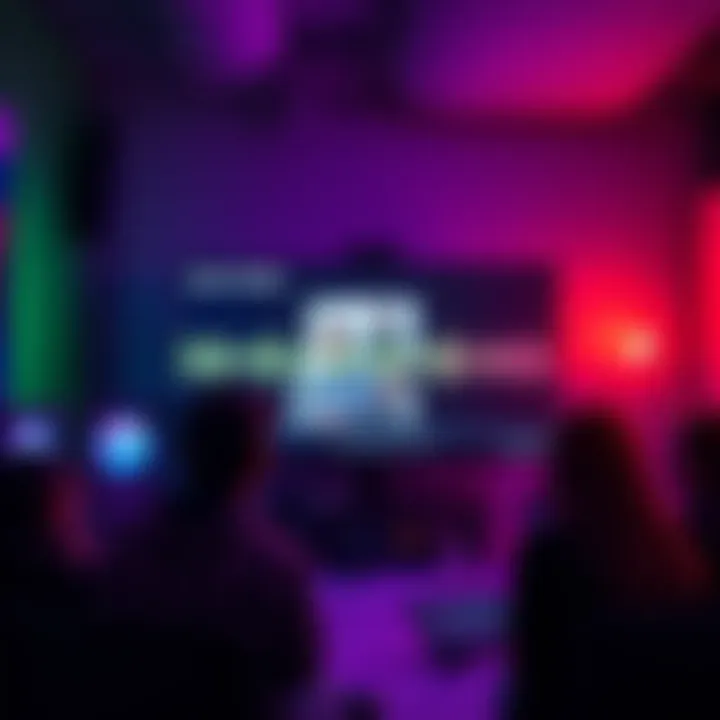 A screenshot showing Koba42 community members discussing audio issues during a recording, with audio waves visible on the screen, while the video is frozen.