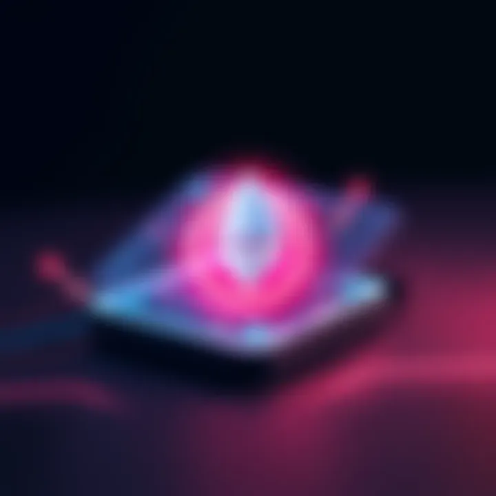 A visual representation of Ethereum's Kohaku wallet showcasing a secure digital wallet interface with privacy features highlighted.