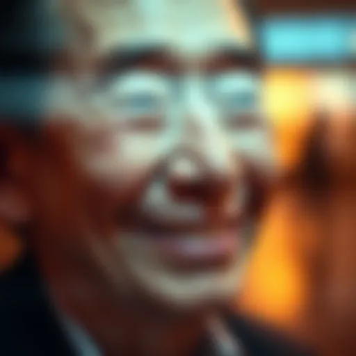 A close-up of KOQ's profile picture, showcasing a friendly smile and inviting expression.