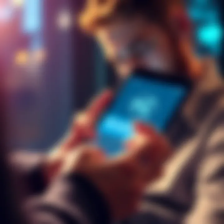 Kraken BTC Withdrawal Confirmation Email Issue A frustrated person checking their email on a smartphone, unable to find the BTC withdrawal confirmation from Kraken, with a visible Kraken logo on the screen