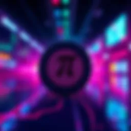 A digital representation of the Kraken logo alongside the Pi Network symbol, illustrating potential trading opportunities