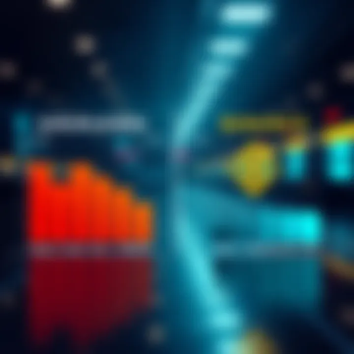 A graphic showing a side-by-side comparison of fee structures for Kraken and Binance, including bars for maker/taker fees and withdrawal costs.