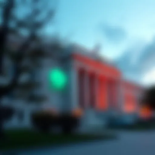 A visual representation of Kraken gaining direct access to the Federal Reserve, featuring the Kraken logo next to the Federal Reserve building, symbolizing a significant milestone in cryptocurrency re...