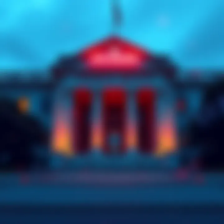 A representation of Kraken as the first digital asset bank with a Federal Reserve master account, showcasing financial growth and digital innovation.