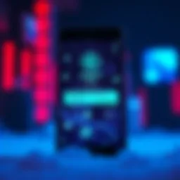 A smartphone screen showing the frozen Kraken Pro app with error notifications