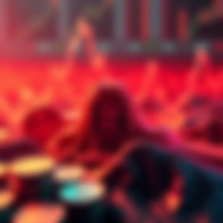 A graphic showing a downward trend in Kraken's value with a digital representation of currency and complaints about validator rewards in the background.