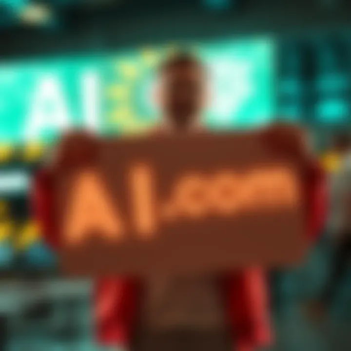 Kris, founder of Crypto.com, holds a sign that says AI.com, celebrating his $70 million domain purchase