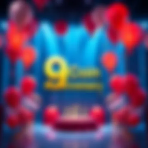 A vibrant graphic celebrating KuCoin's 9th anniversary with balloons and the text 45 million users milestone.
