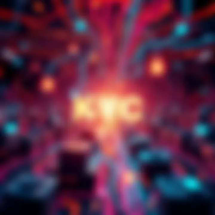 Navigating the KYC Maze for Bitcoin Wallets A visual representation of Bitcoin wallets and KYC requirements illustrating identity verification and privacy issues