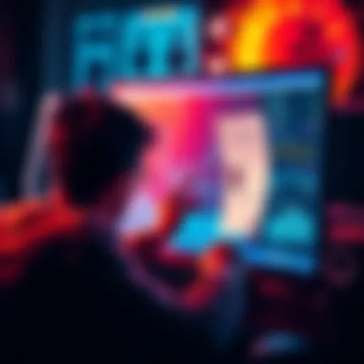 A person frustrated while checking identification documents for blockchain KYC verification on a computer screen