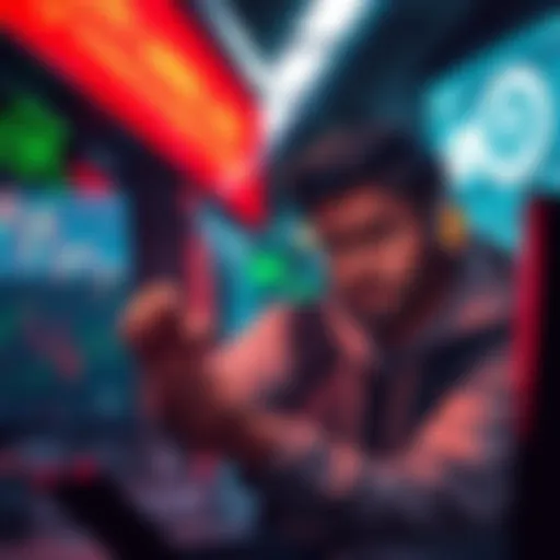 Trader looking concerned about high fees on Lambes decentralized exchange