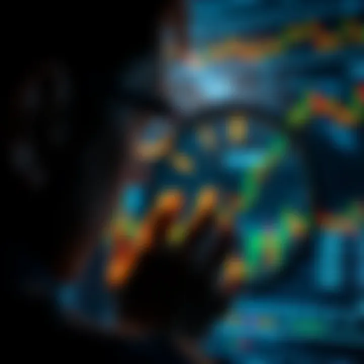 Last Chance for Crypto ETPs Person looking at cryptocurrency charts and a clock, symbolizing the final opportunity to invest in Bitcoin and Ethereum ETPs before the deadline.